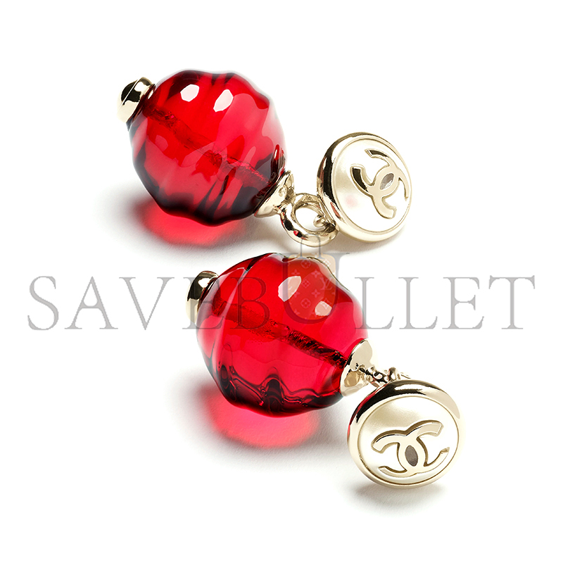 Ch**el clip-on pendant earrings abg498